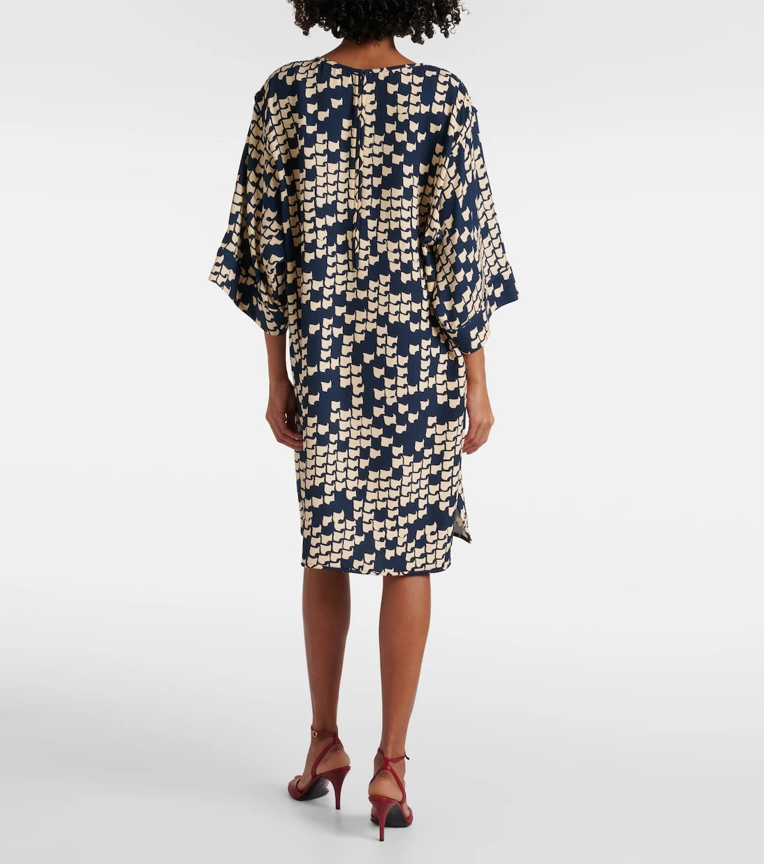 Valentino - Cady Couture printed midi dress