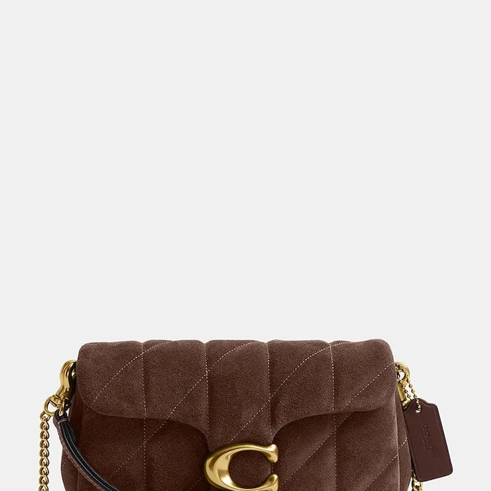 Coach kadın deri crossbody çanta Tabby Chain Crossbody 19