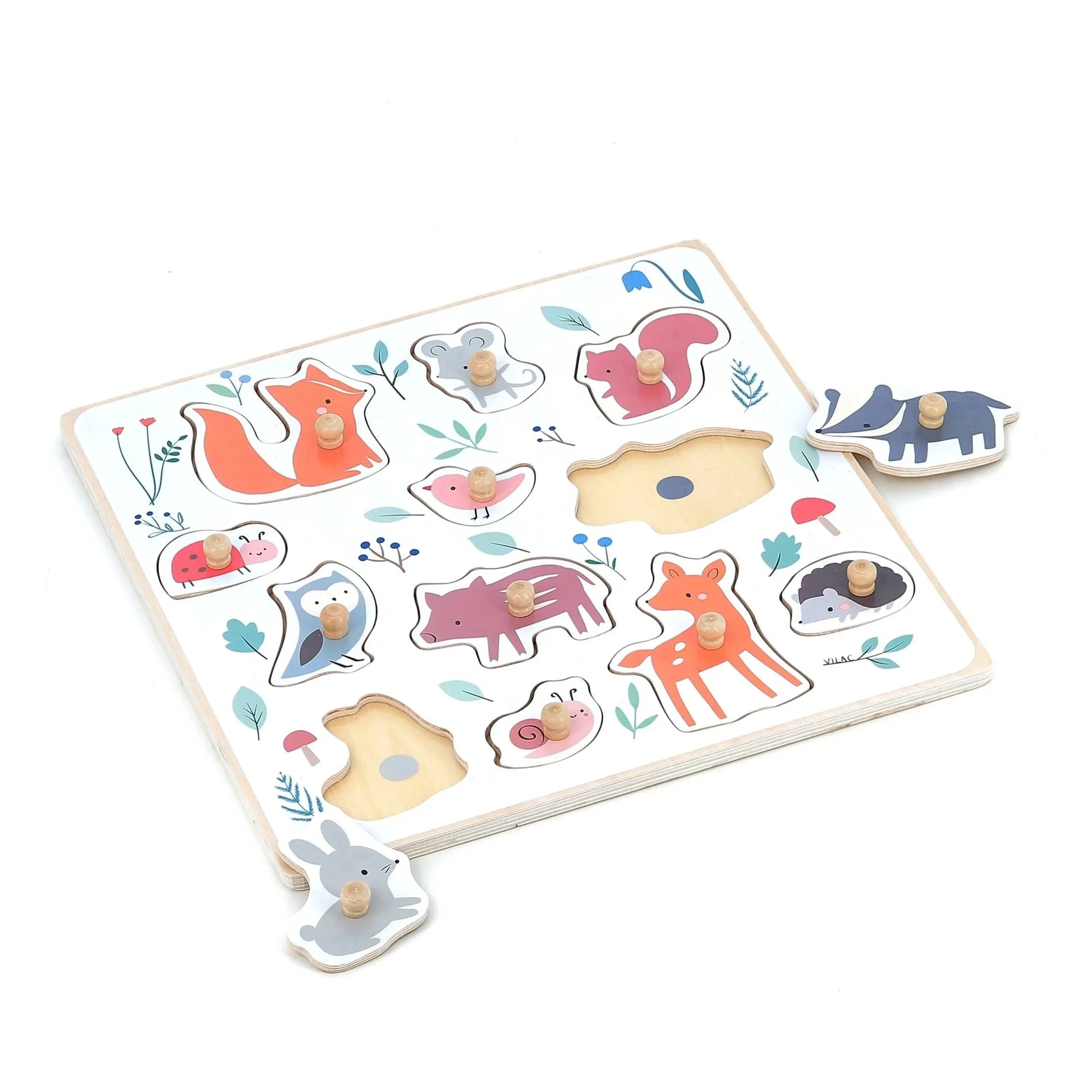 Vilac - Forest animals puzzle - Sarah Betz
