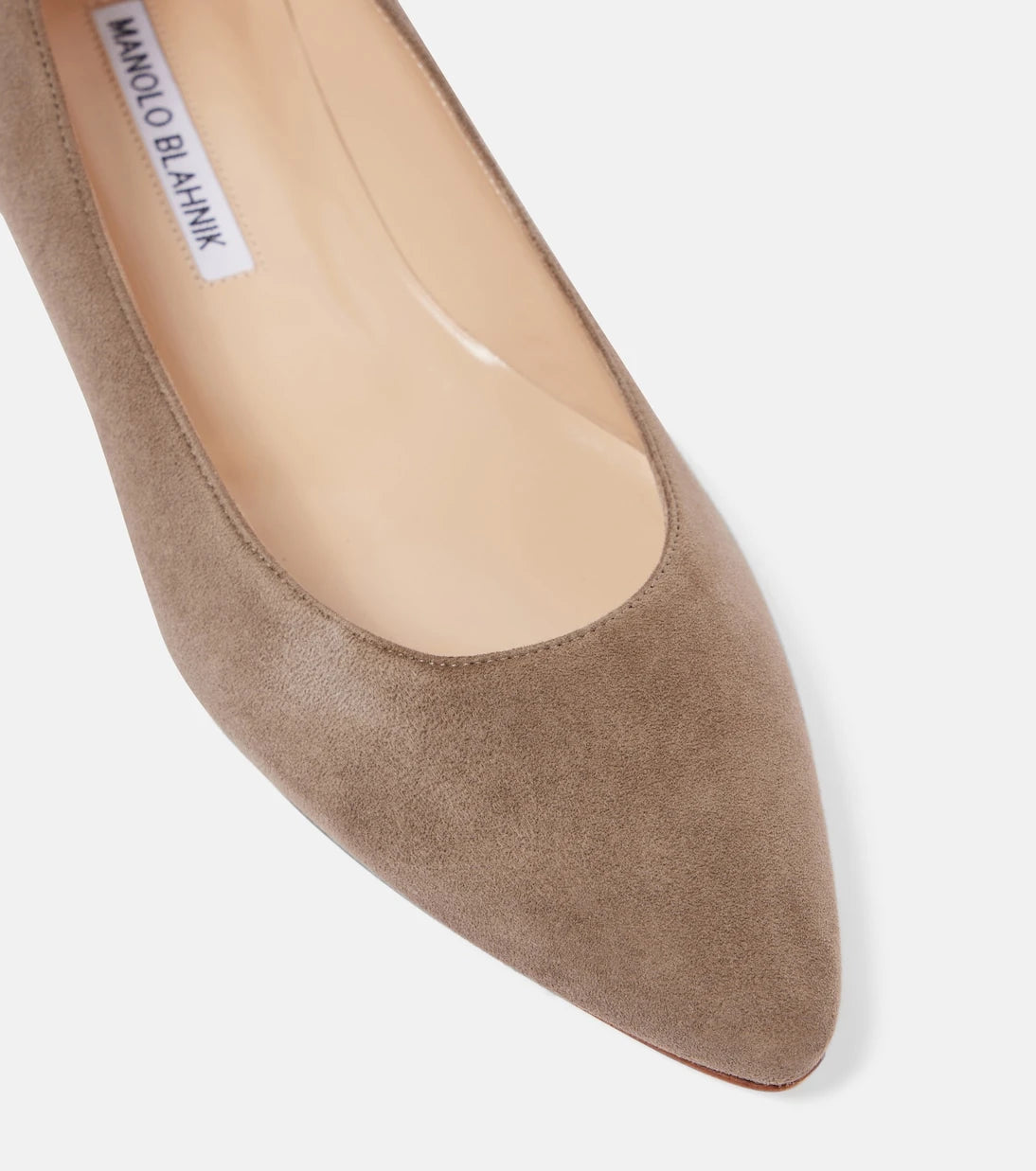 Manolo Blahnik - Lanza BB suede ballet flats
