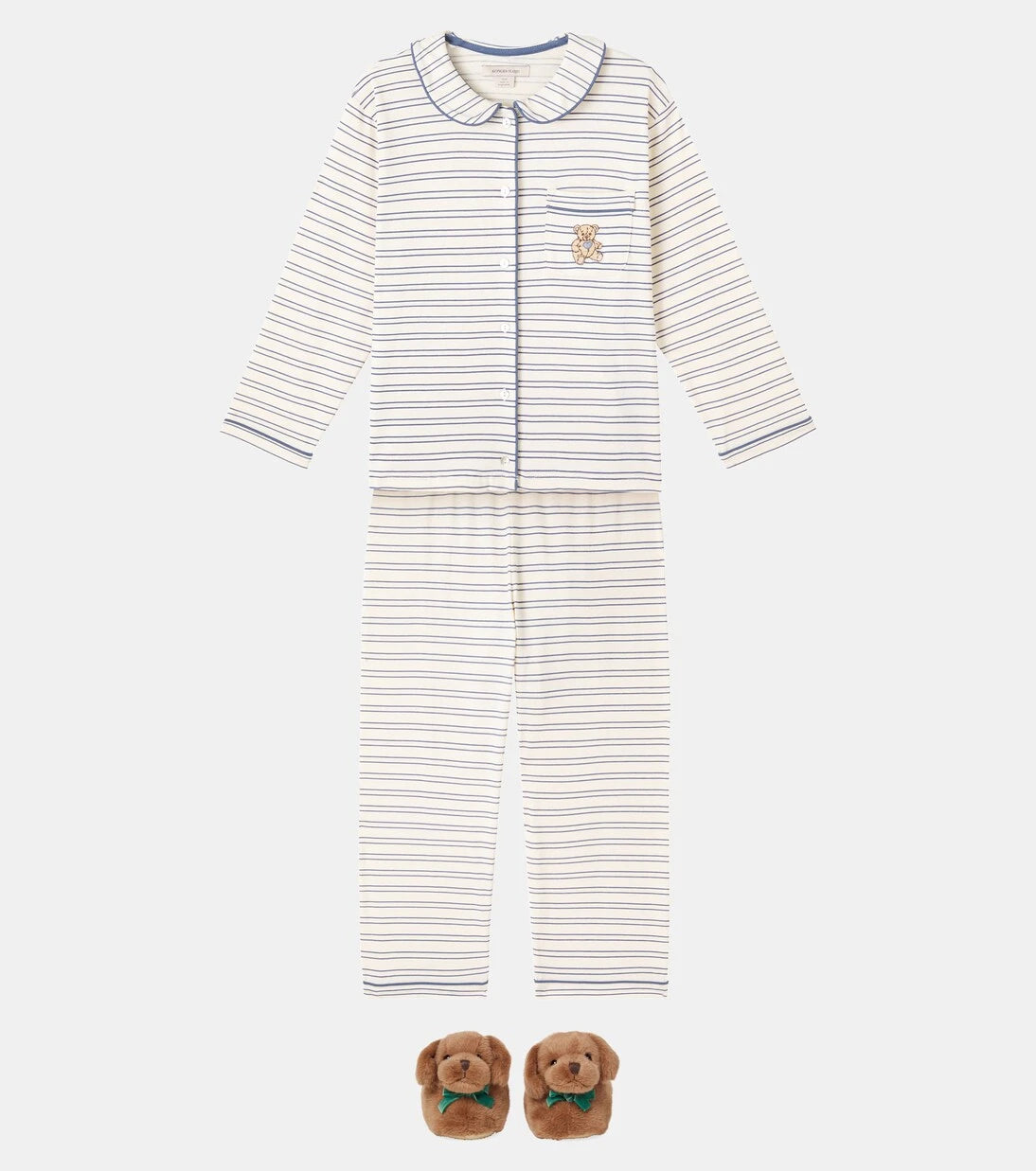 Konges Sløjd - Pio striped cotton jersey pajama set