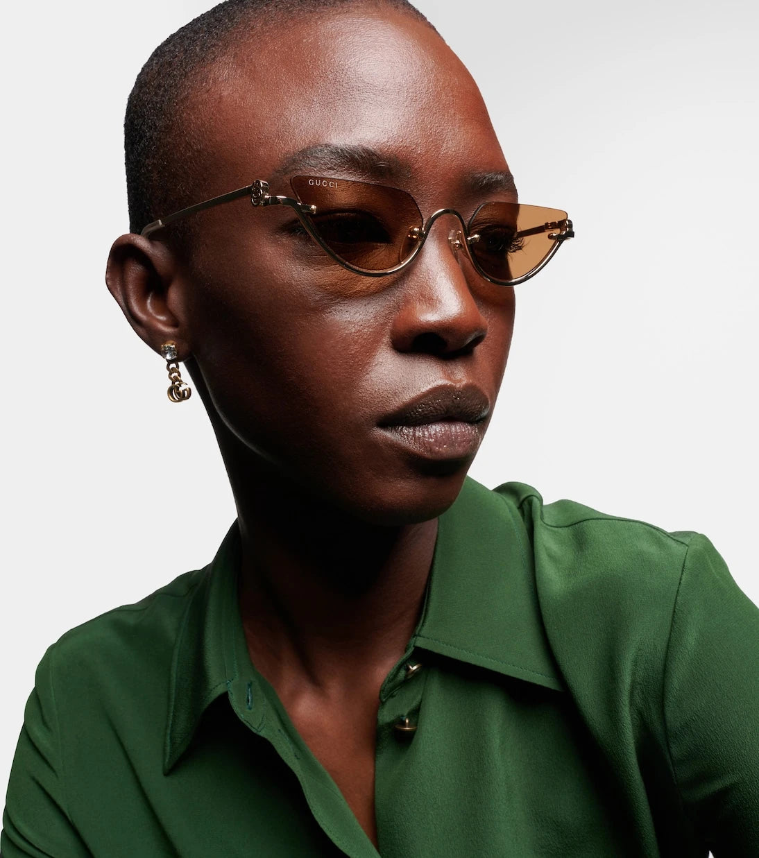 Gucci - Double G cat-eye sunglasses