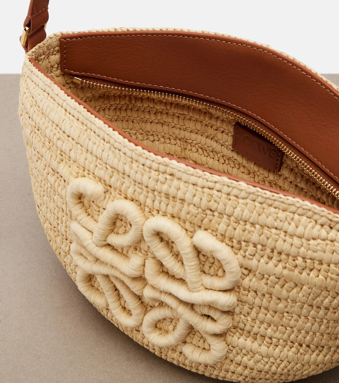 Loewe - Paula's Ibiza Eclipse raffia crossbody bag