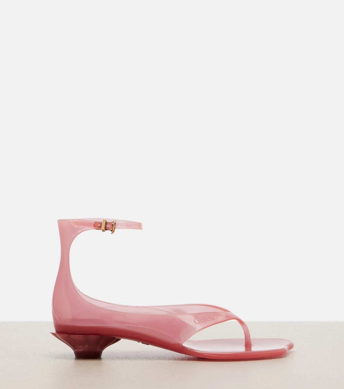 Chloé - Chloé Jelly TPU thong sandals