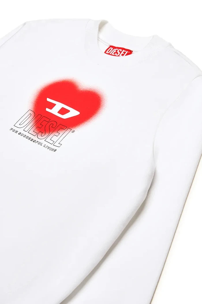Diesel SCACUORE Sweatshirt Çocuk Pamuklu Sweatshirt
