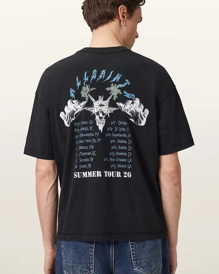 AllSaints erkek pamuklu tişört PALM