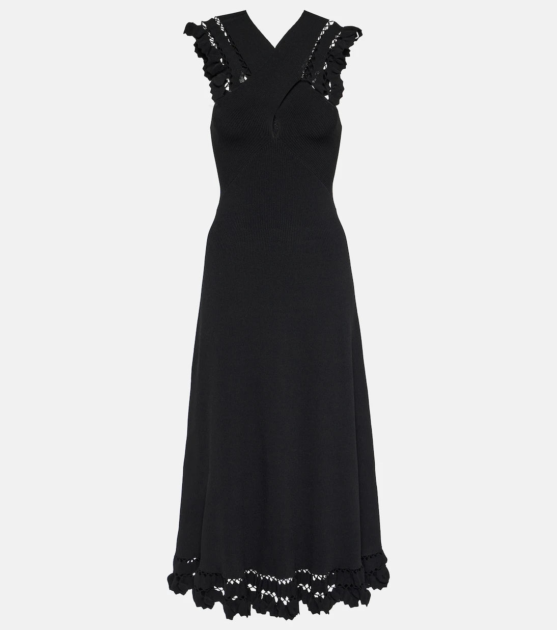 Ulla Johnson - Fiora ribbed-knit midi dress