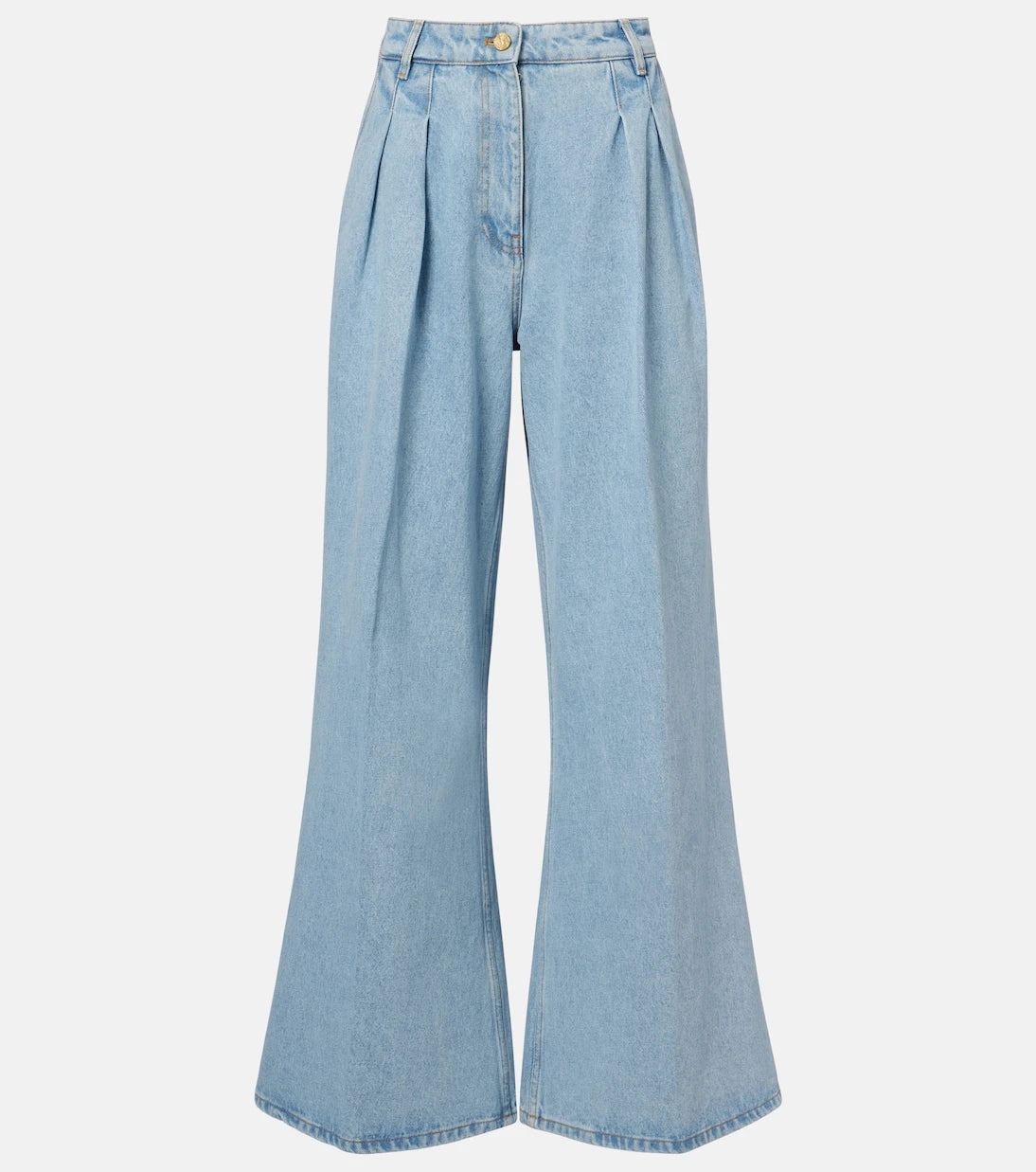 Nina Ricci - High-rise wide-leg jeans