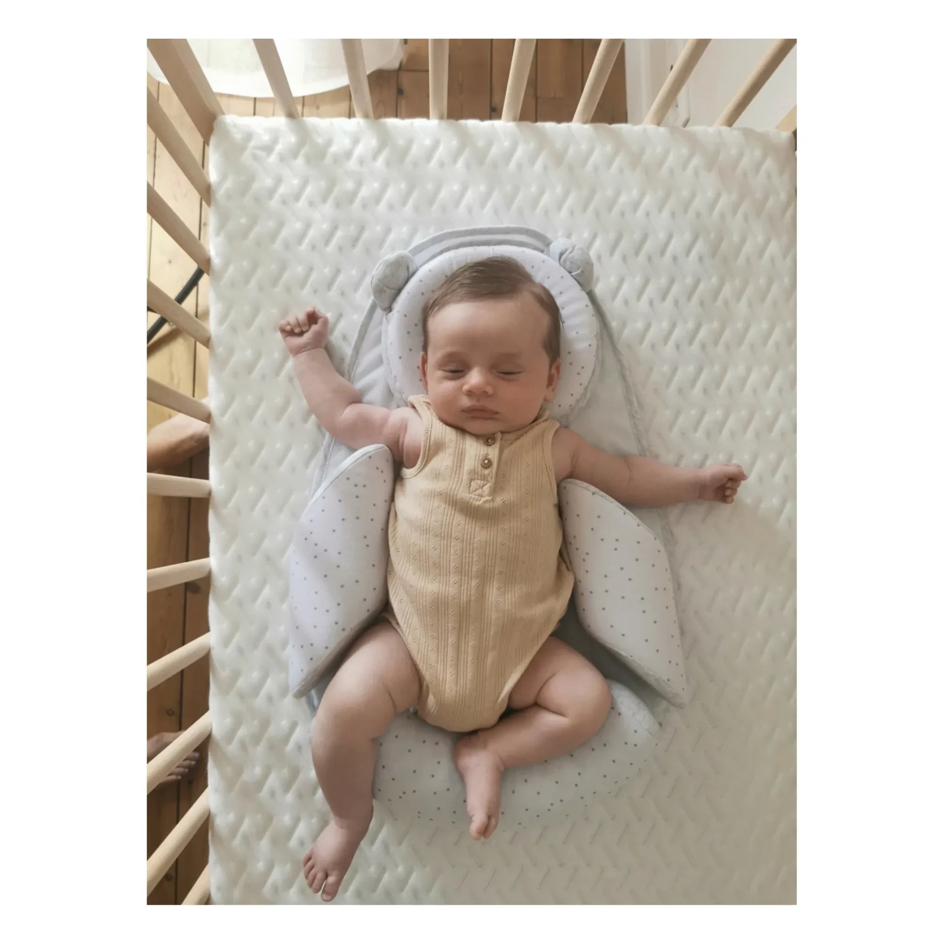 Candide - Panda Pad Premium Baby Wedge | White
