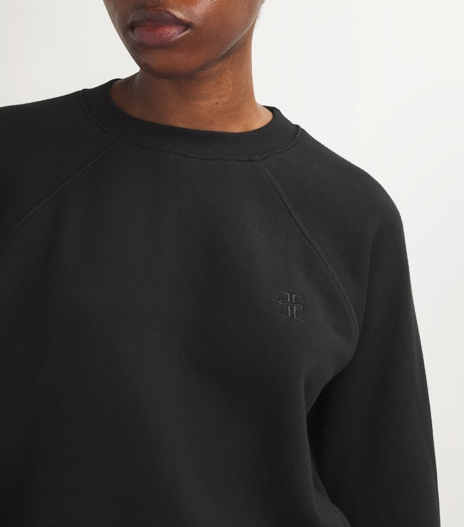 TERRY COTTON-MODAL SWEATSHIRT