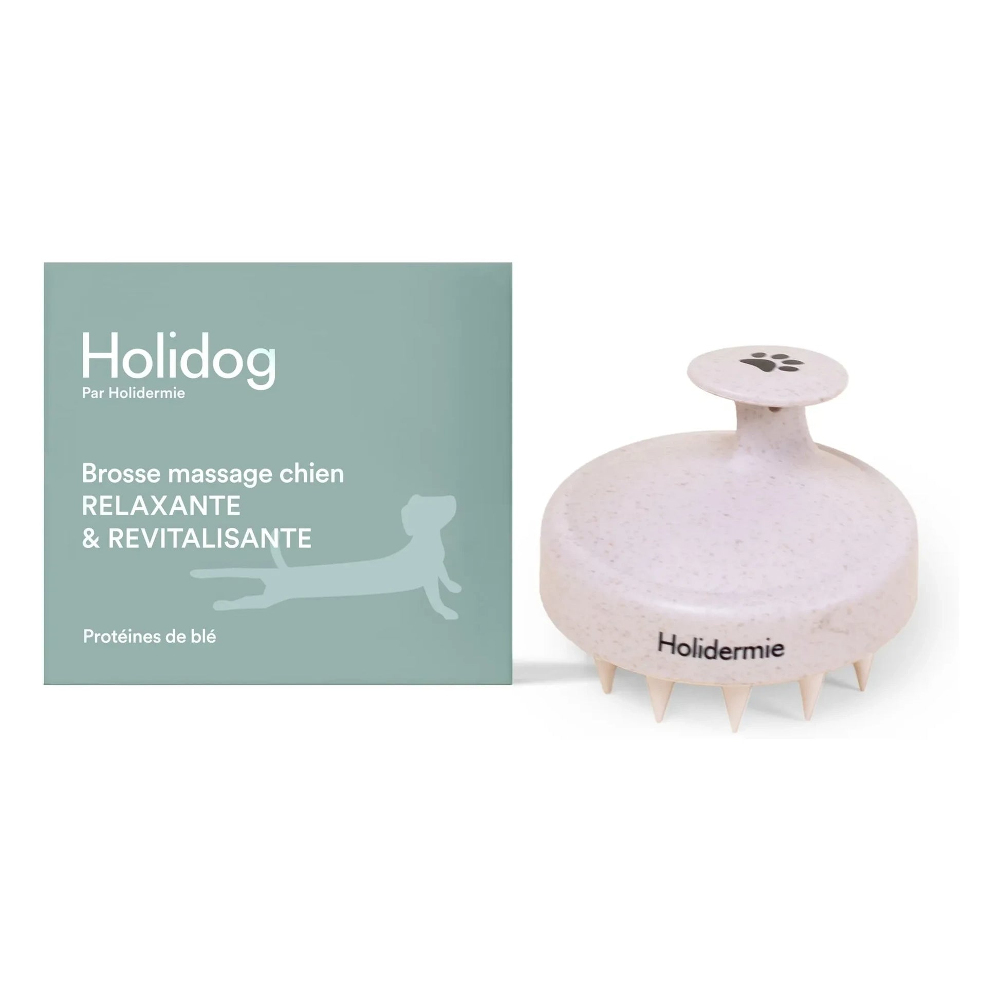 Holidermie - Holidog dog massage brush