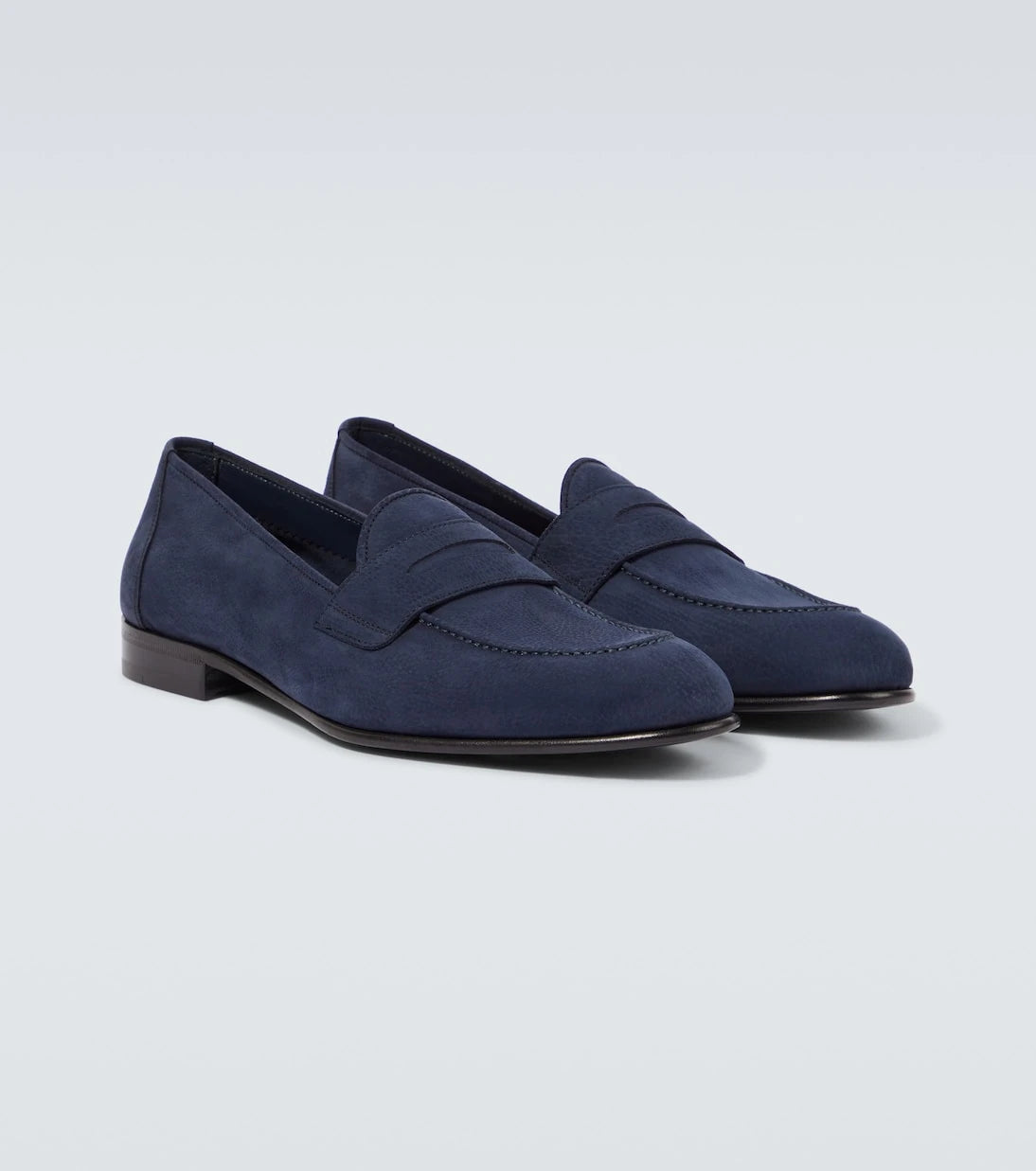 Brioni - Appia leather penny loafers
