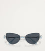 Swarovski Silver Metal SK7003 Sunglasses