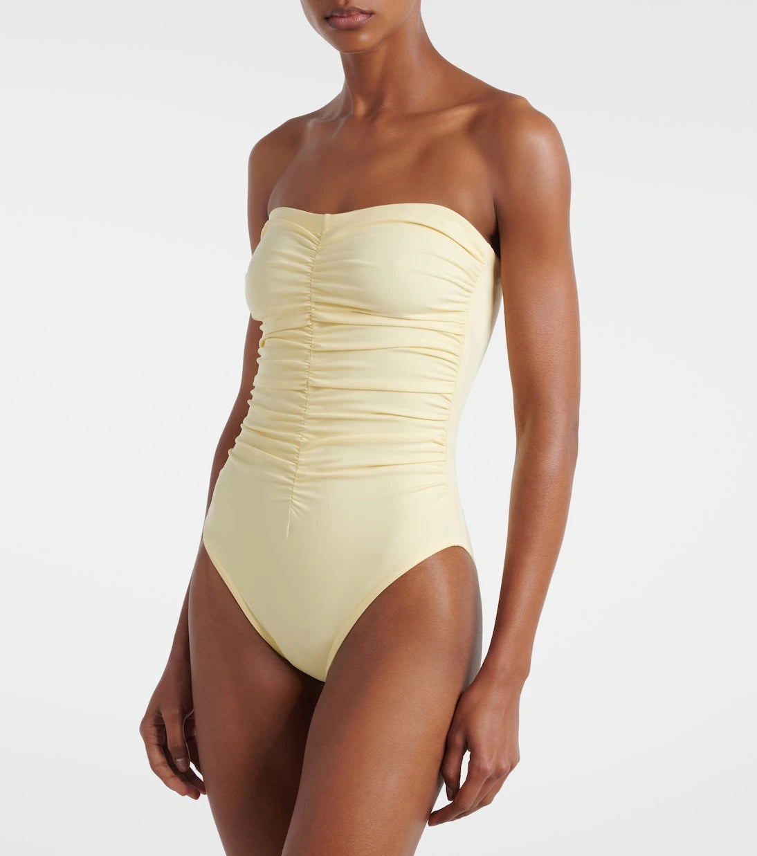 Karla Colletto - Ruched bandeau swimsuit