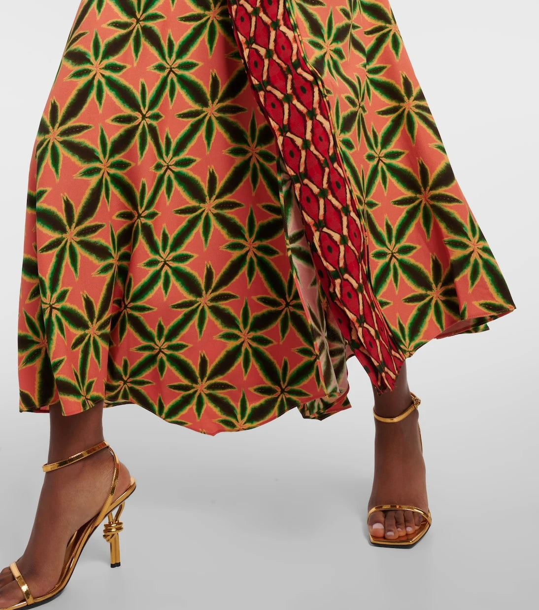 Ulla Johnson - Violette ruffled crepe midi skirt