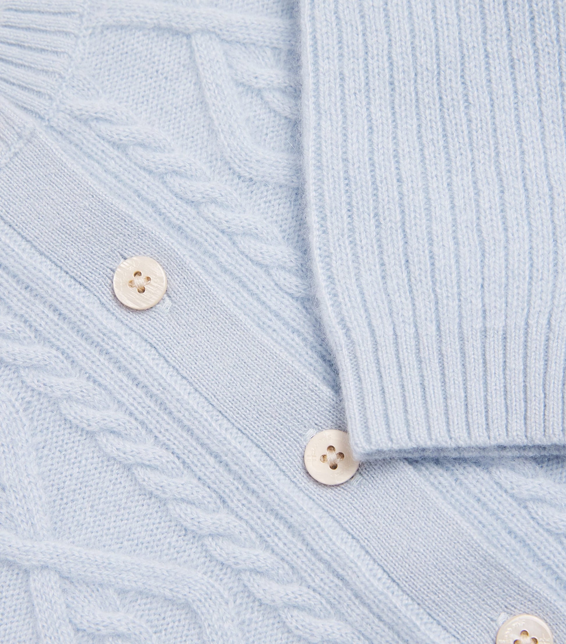 Cashmere Cable-Knit Cardigan (0-18 Months)