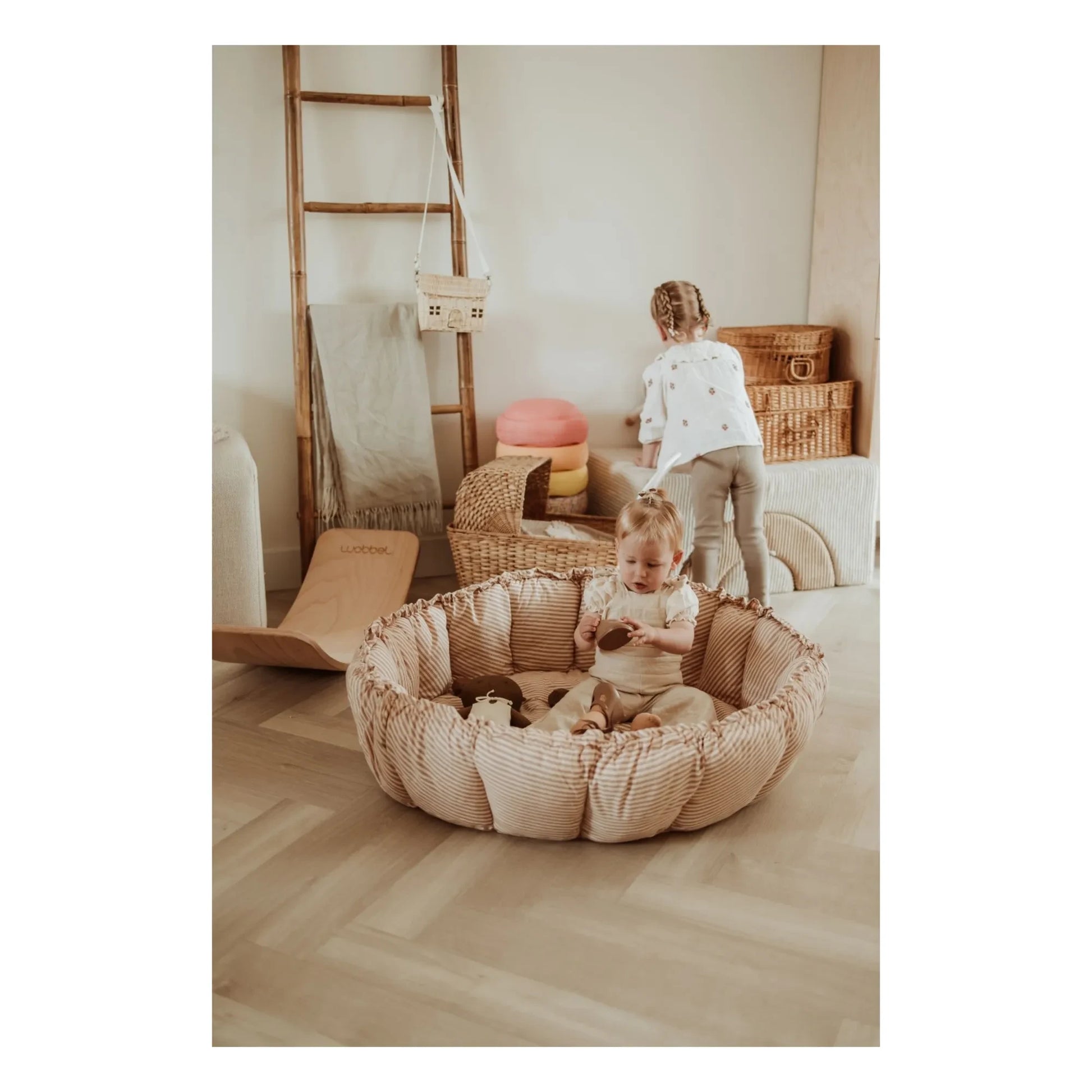 Play and Go - Coco playmat - Stripes | Ochre