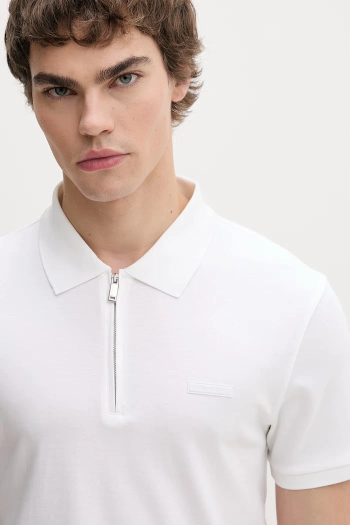 Calvin Klein тениска с яка мъжка от памук