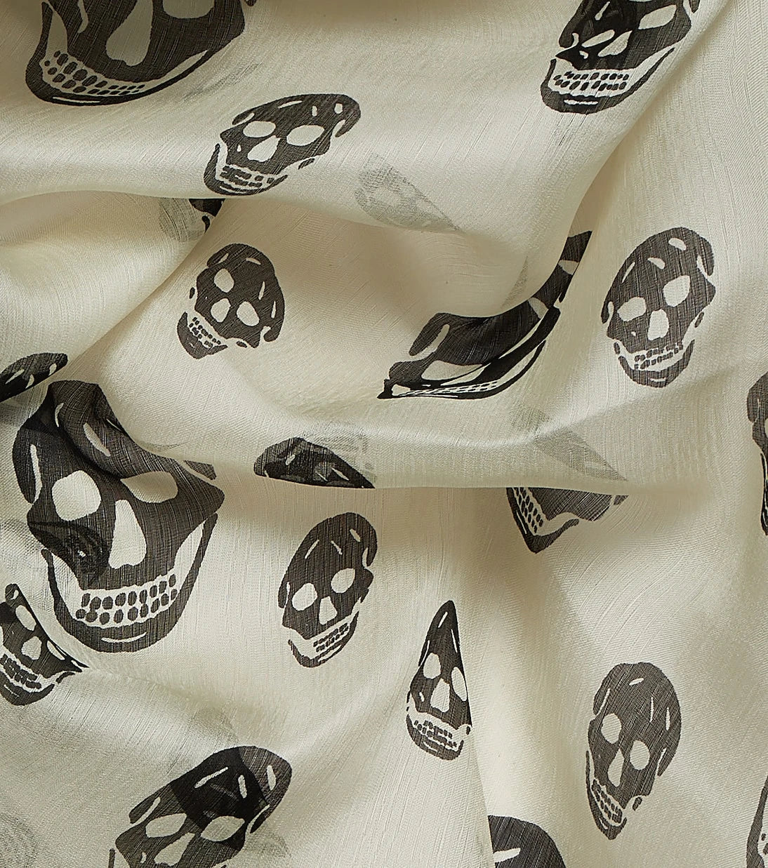 McQueen - Skull silk scarf