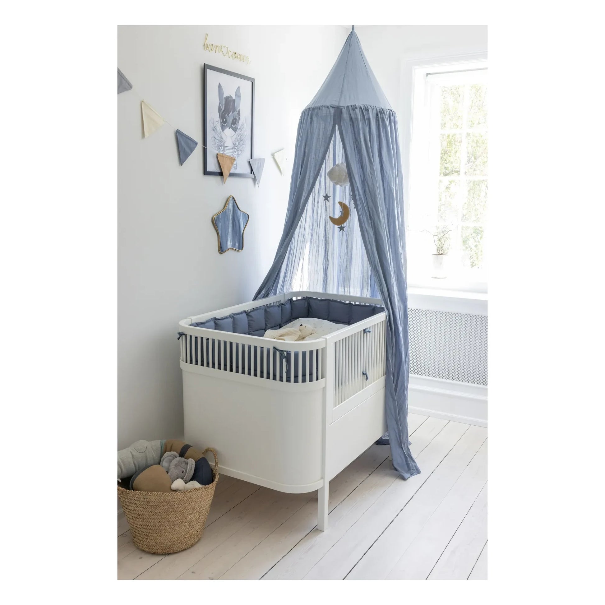 Sebra - Bed canopy | Blue