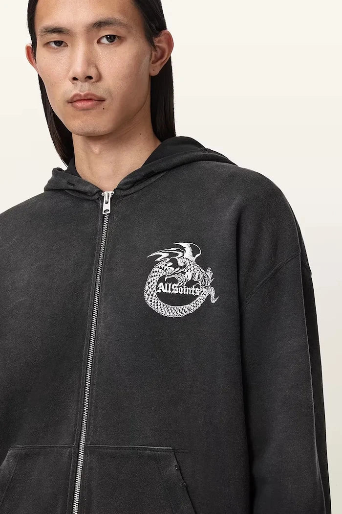 Памучен суичър AllSaints TERRA