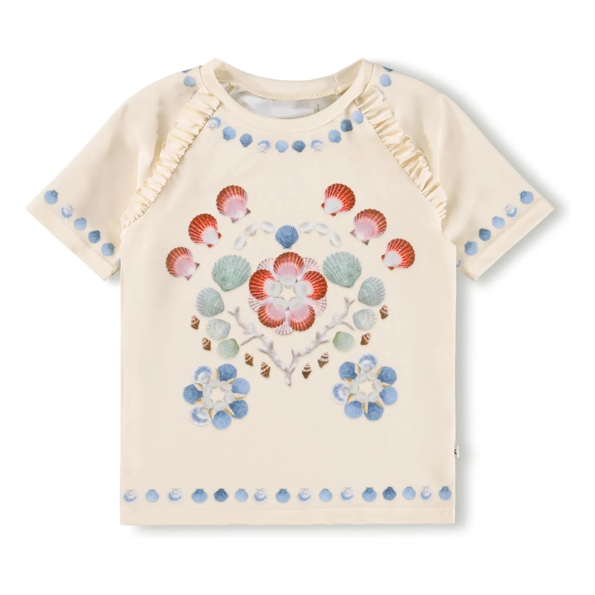 Molo - Neona Anti-UV T-shirt Recycled Fiber Shells | Ecru