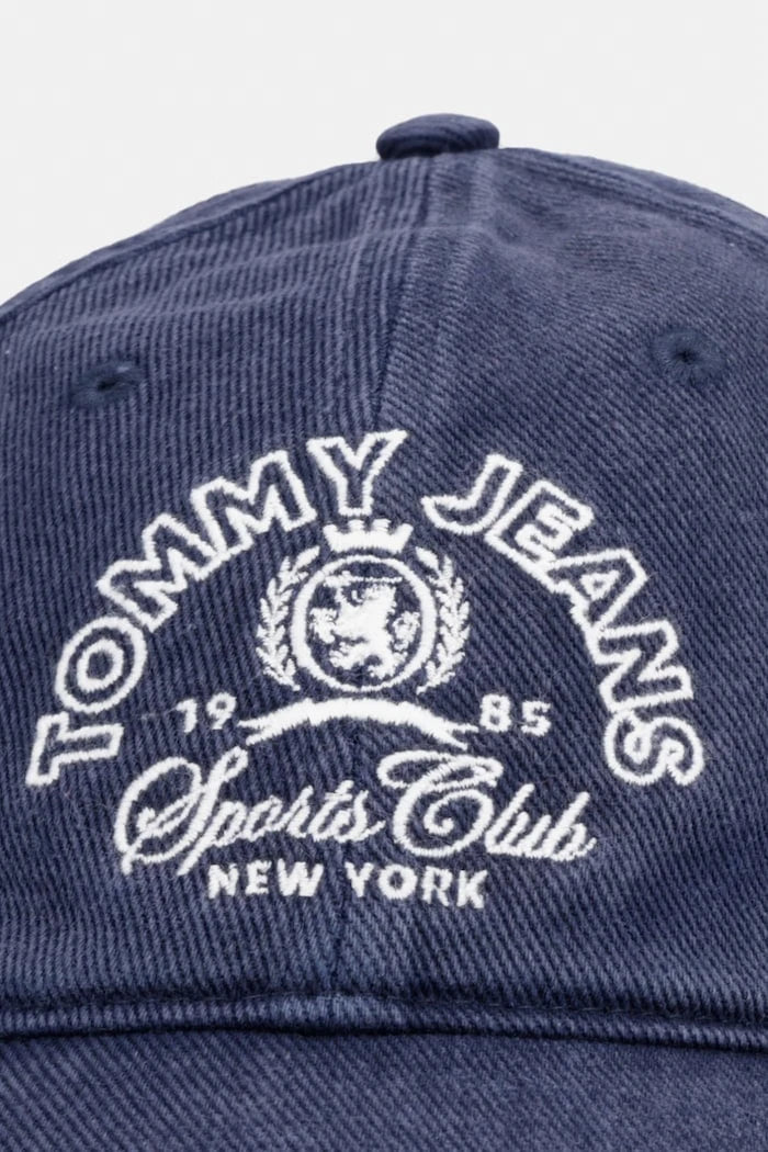 Tommy Jeans erkek pamuklu бейзбол şapkası