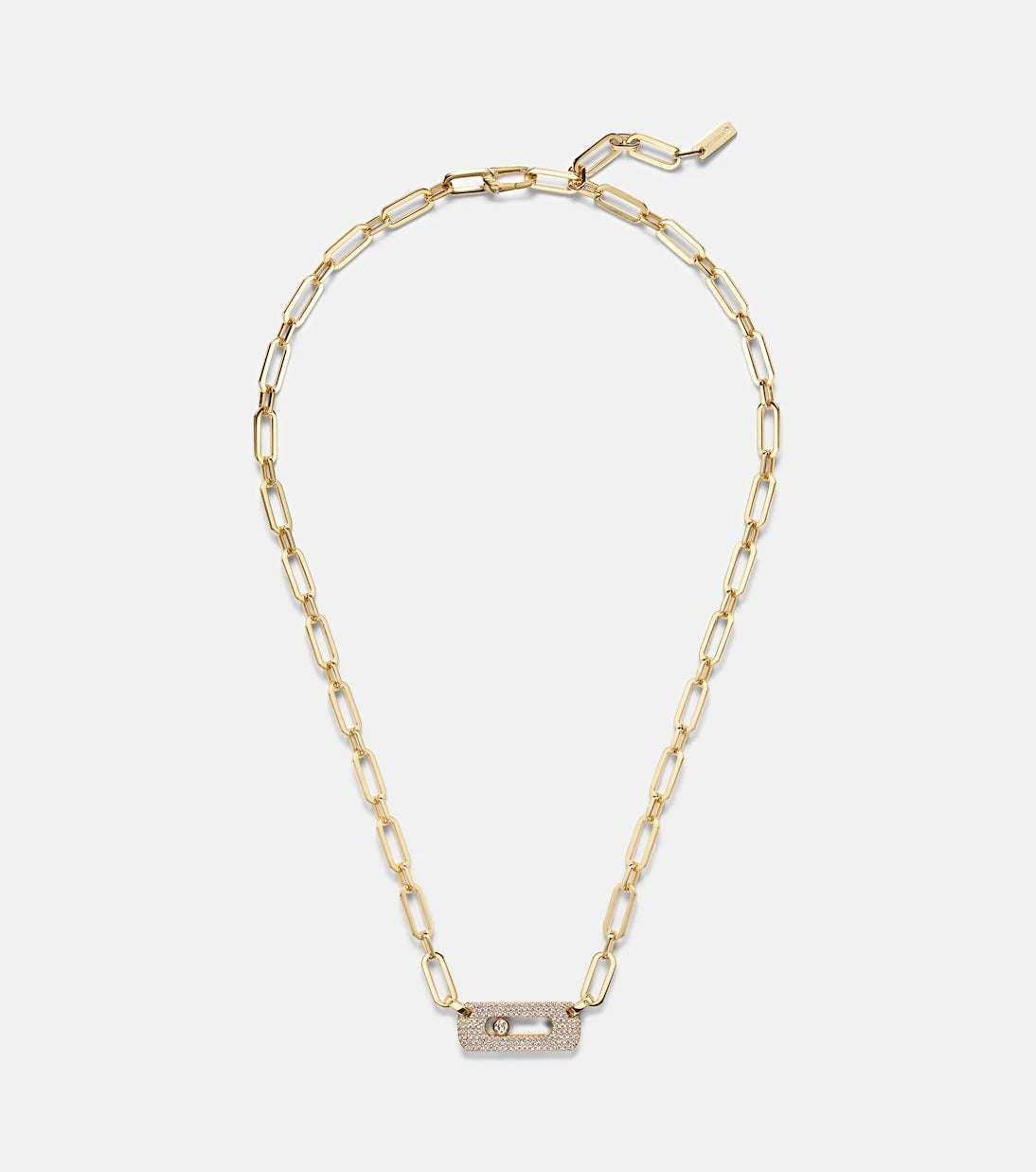 Messika - Move Link 18kt gold chain necklace with diamonds