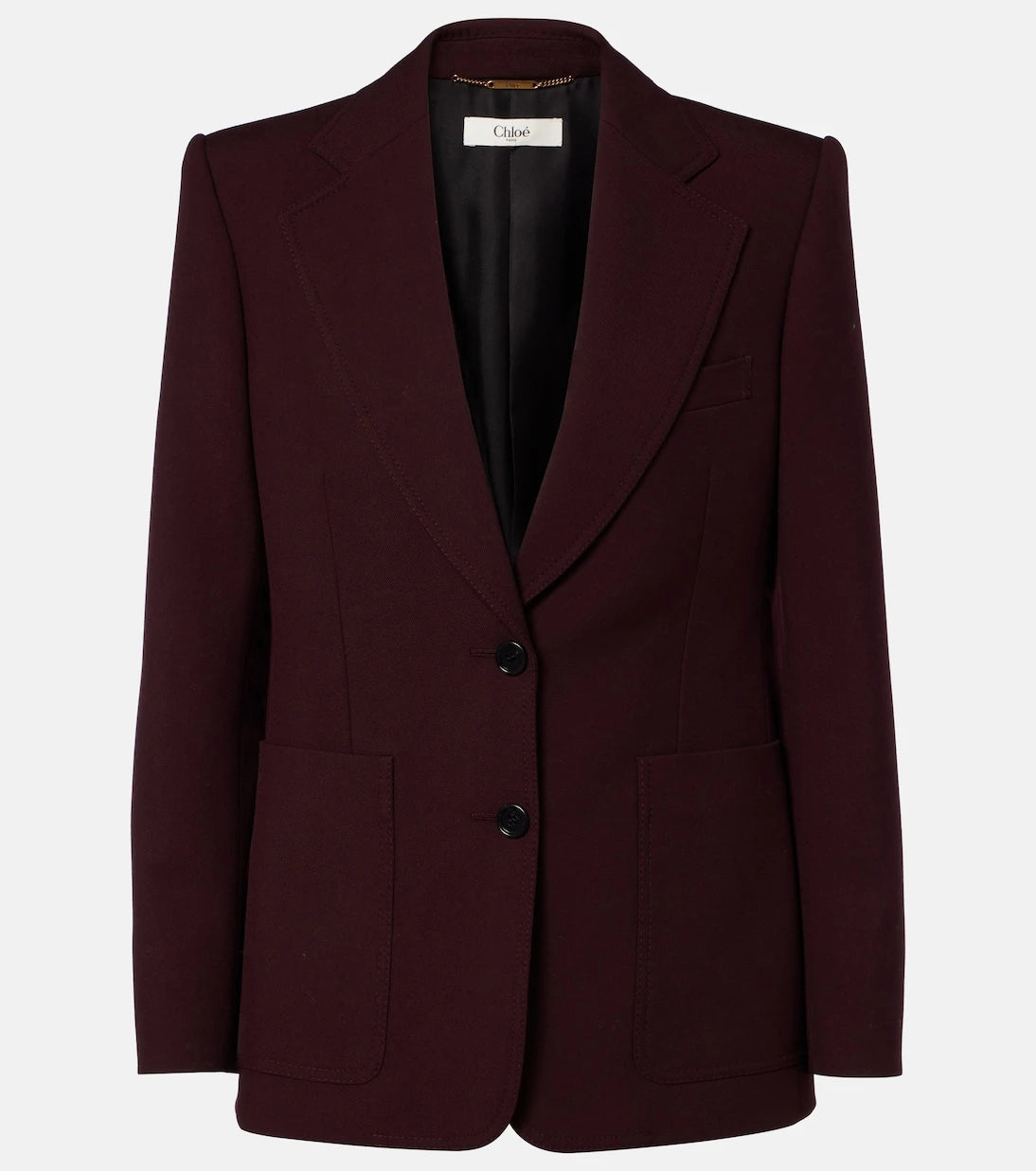 Chloé - Wool gabardine blazer