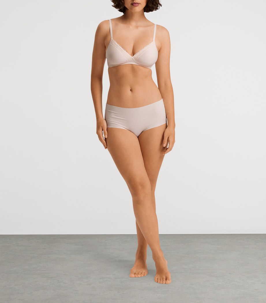 Nude Invisible Cotton Maxi Briefs