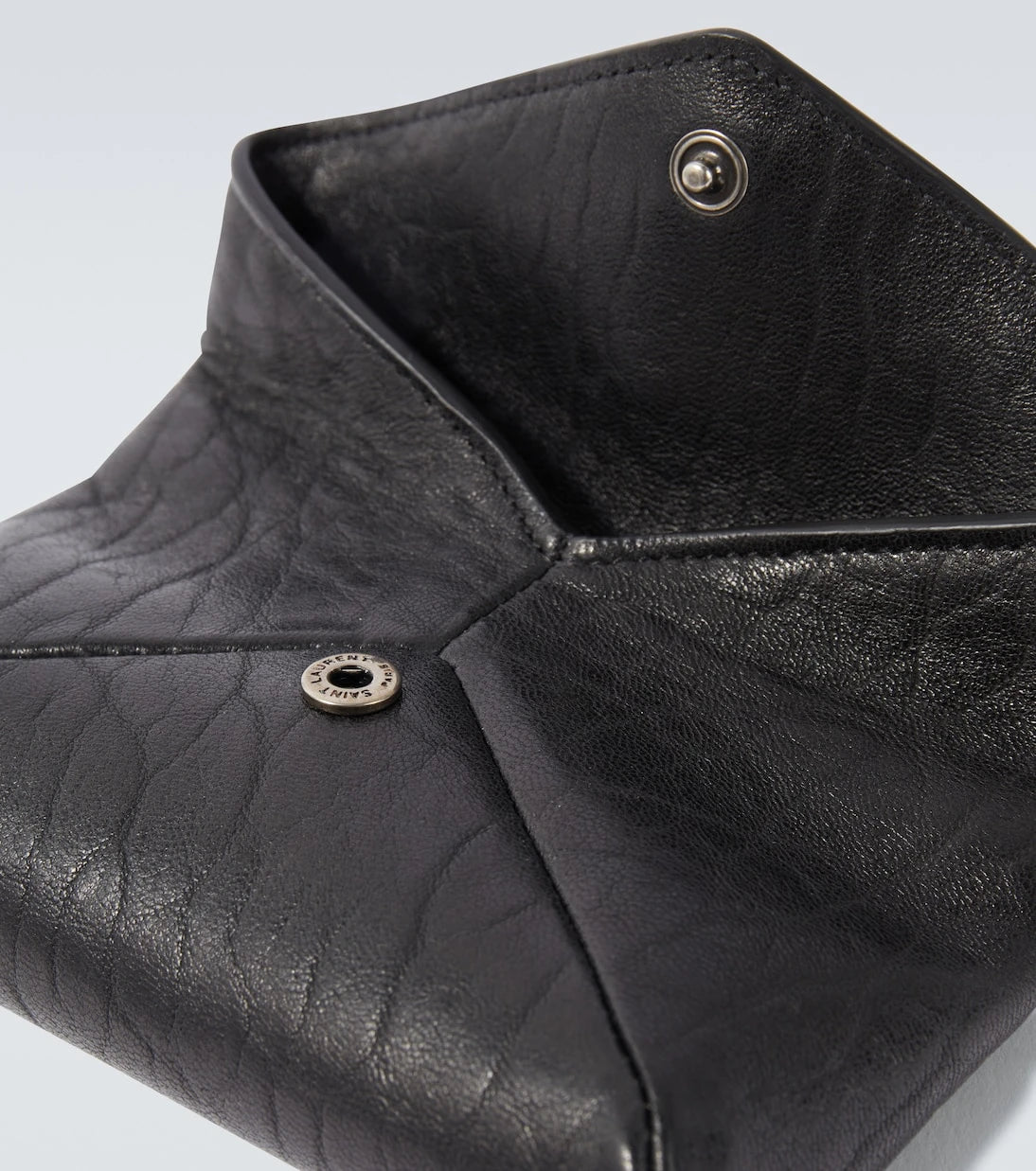 Saint Laurent - Cassandre leather wallet