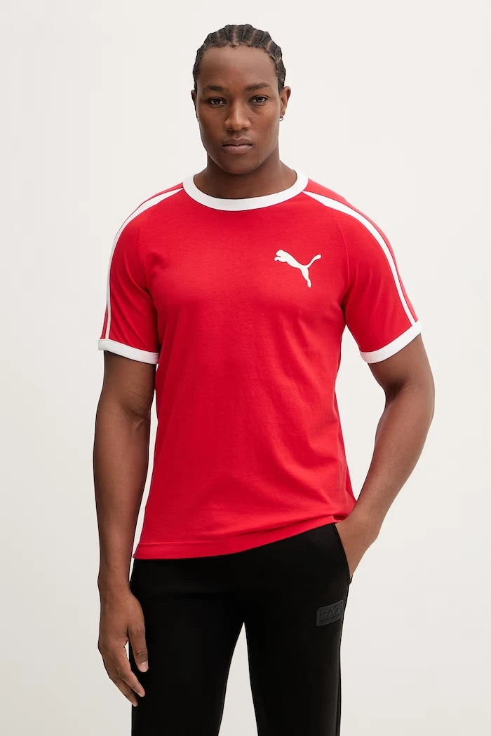 Памучна тениска Puma Big Cat Ringer