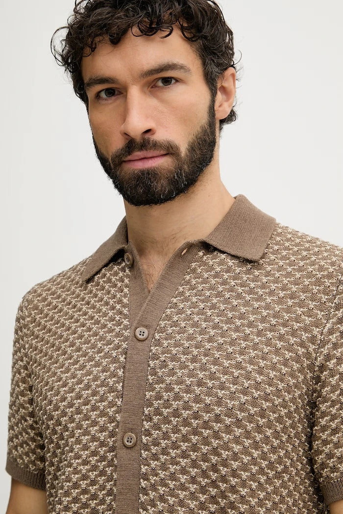 Guess Erkek Keten Detaylı Gömlek RYDEN