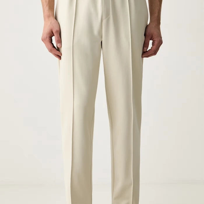 BOSS Green erkek pamuklu spor pantolon JT_Network Tapered