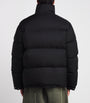 Black Down Ripstop Puffer Jacket