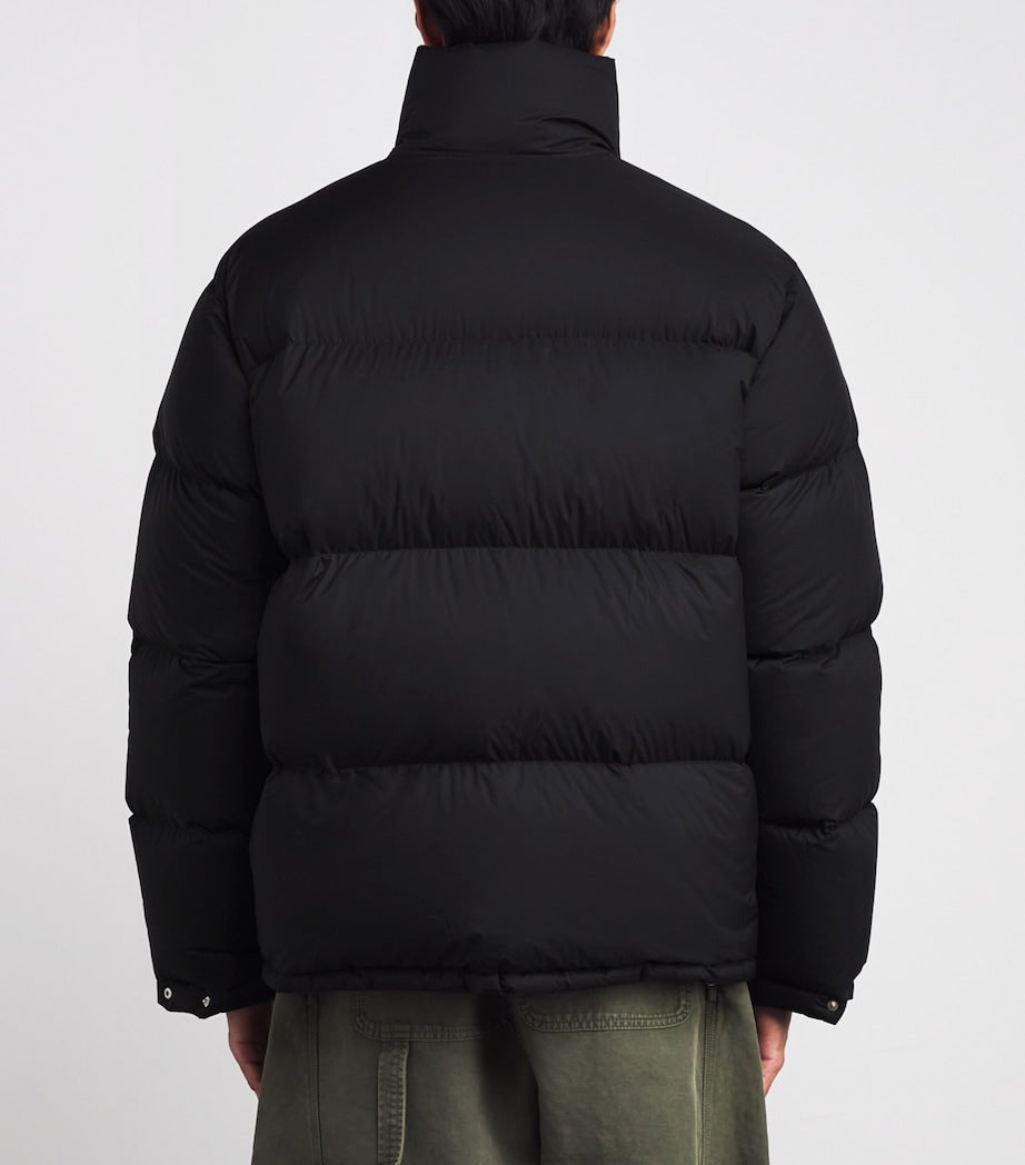 Black Down Ripstop Puffer Jacket