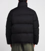 Black Down Ripstop Puffer Jacket