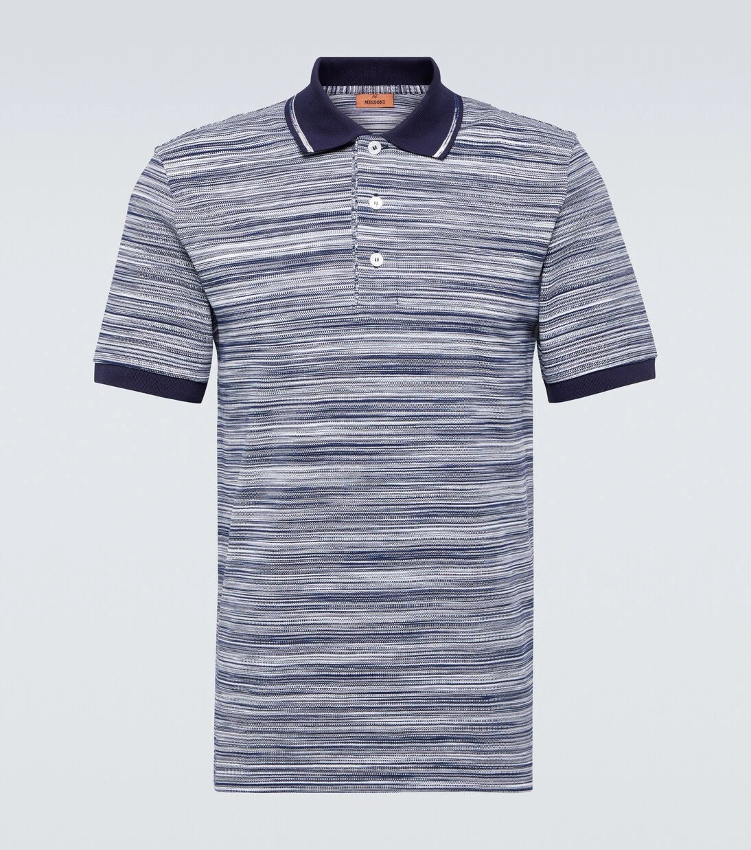 Missoni - Striped cotton polo shirt