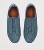 Zegna Cotton-Linen Triple Stitch Sneakers