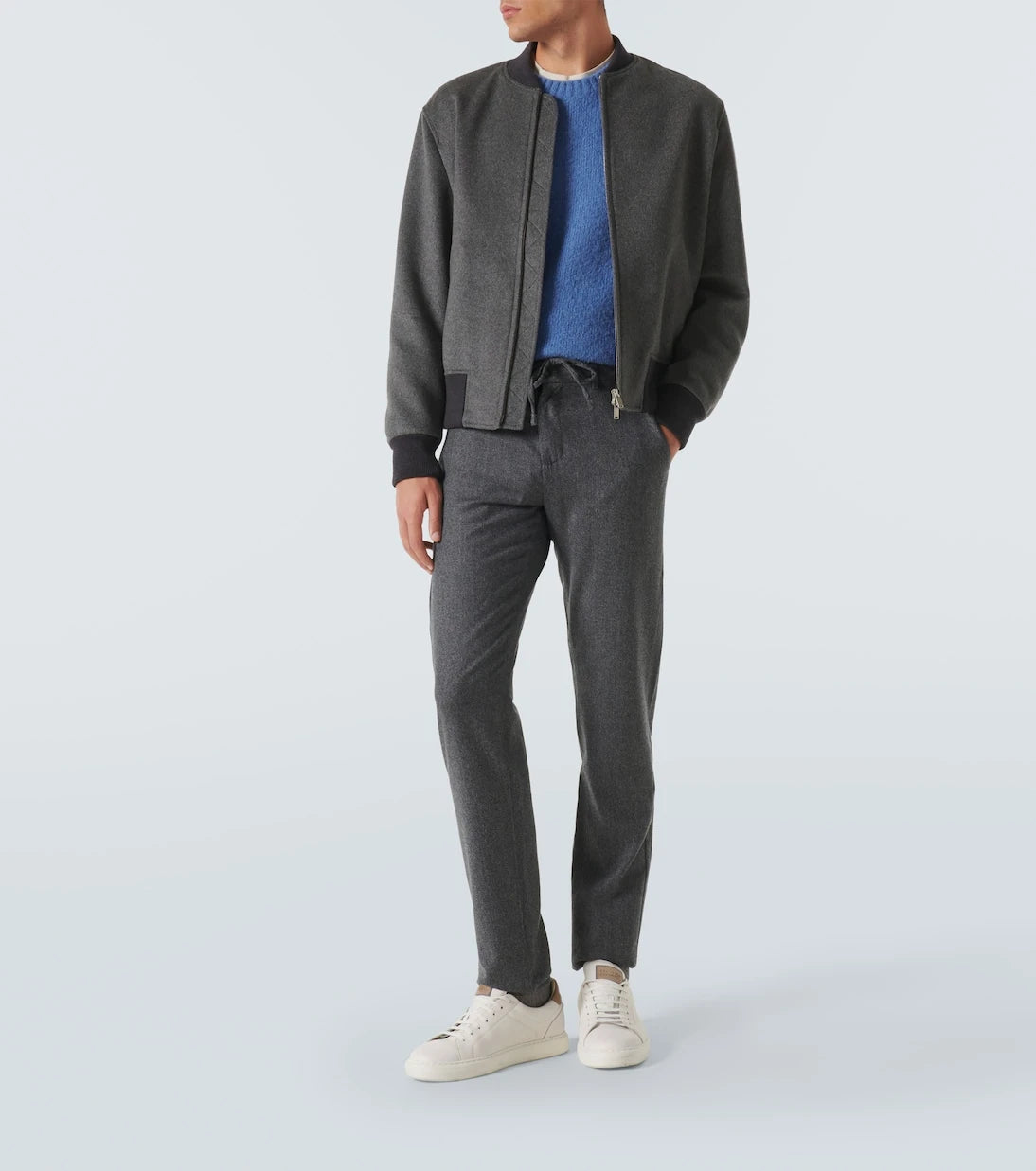 Canali - Wool straight pants