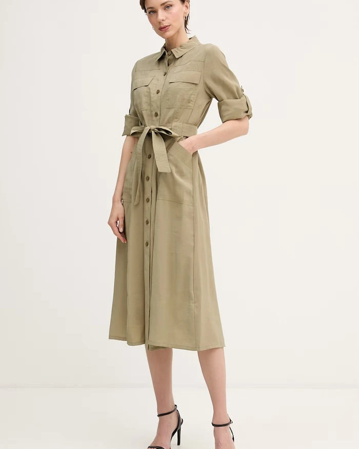 DKNY modal gömlek elbise