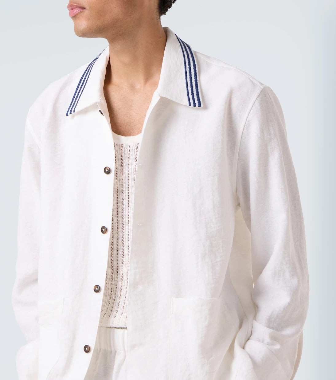 Commas - Embroidered overshirt