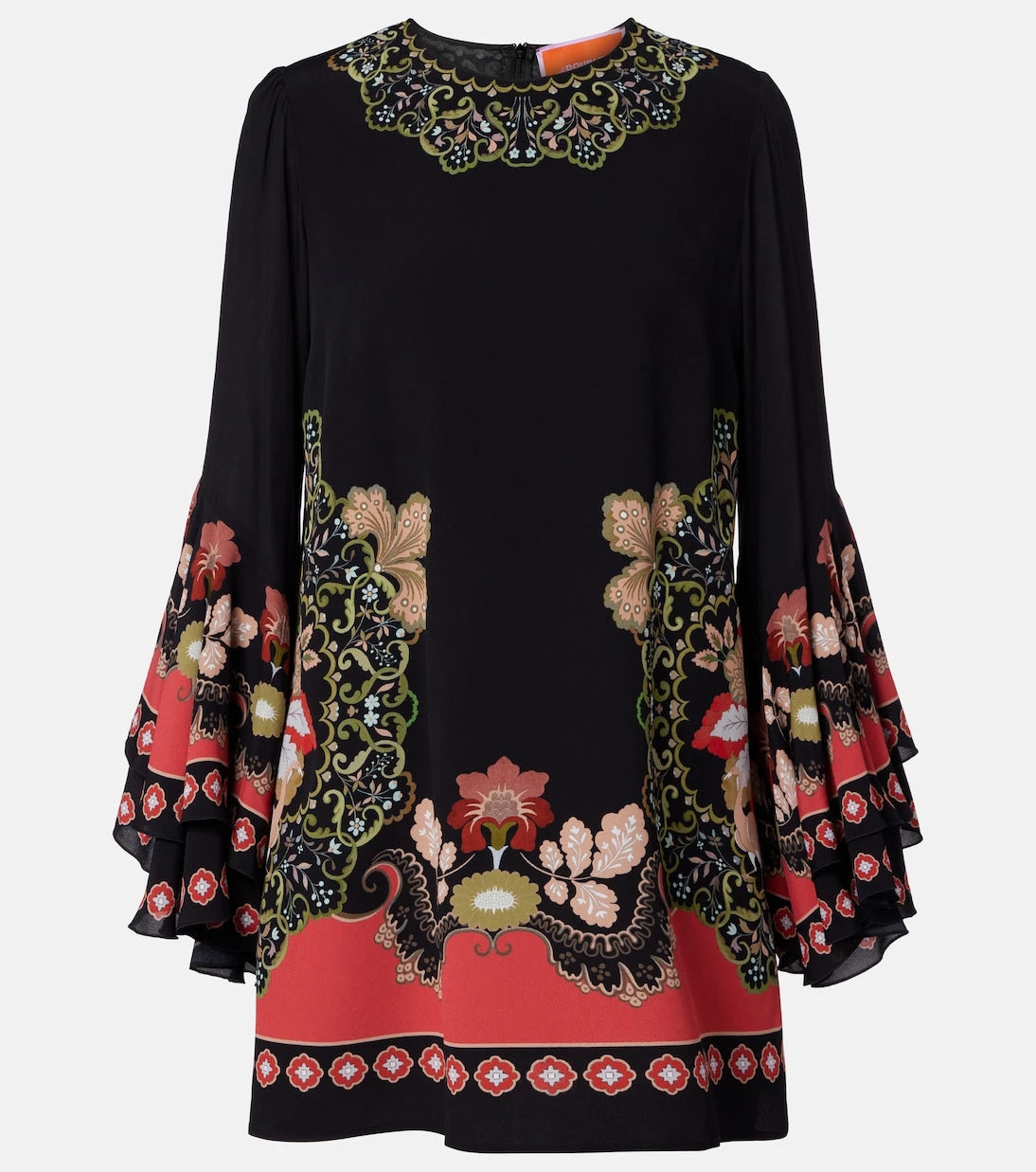 La DoubleJ - Friday printed crêpe minidress