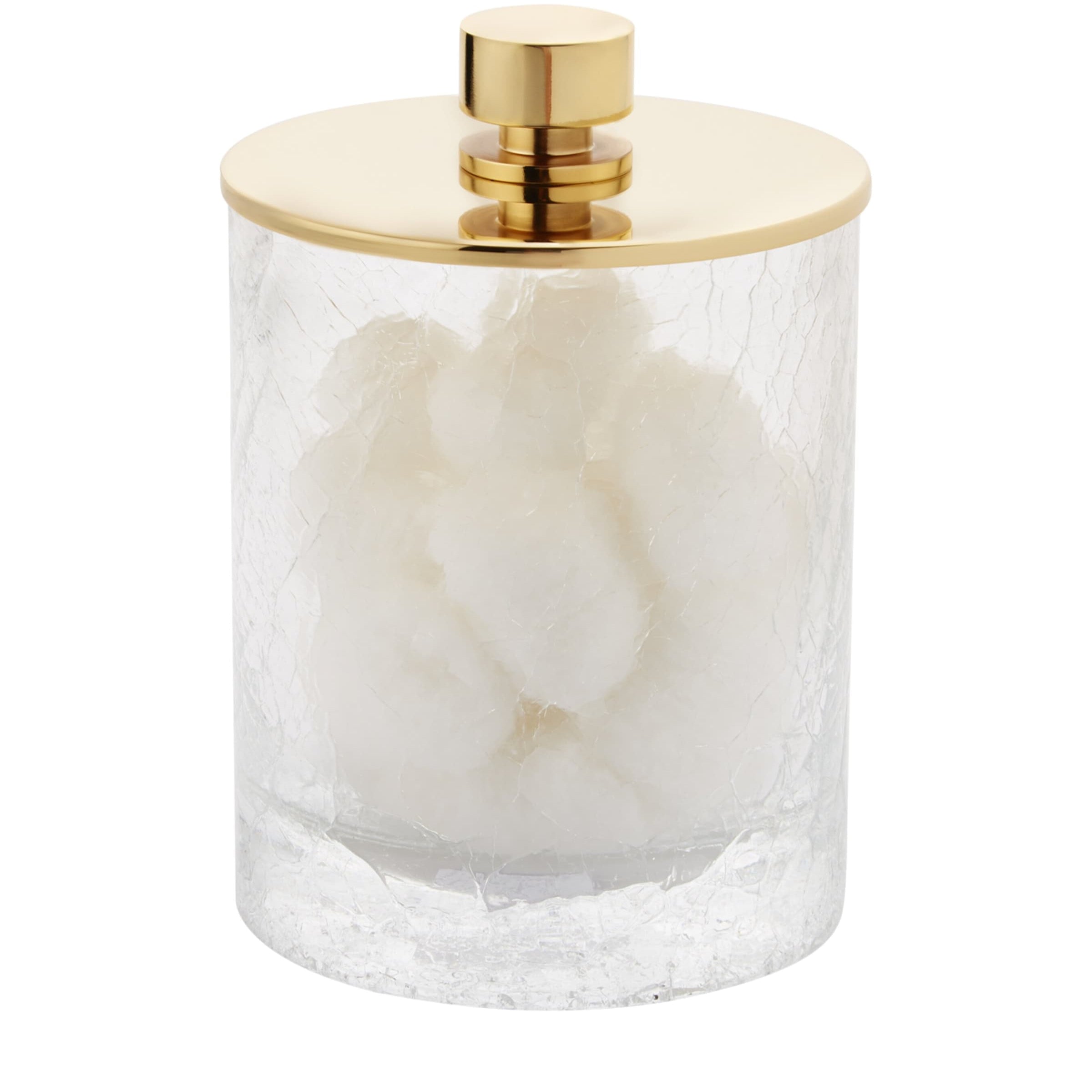 Cylinder Gold-Plated Jar