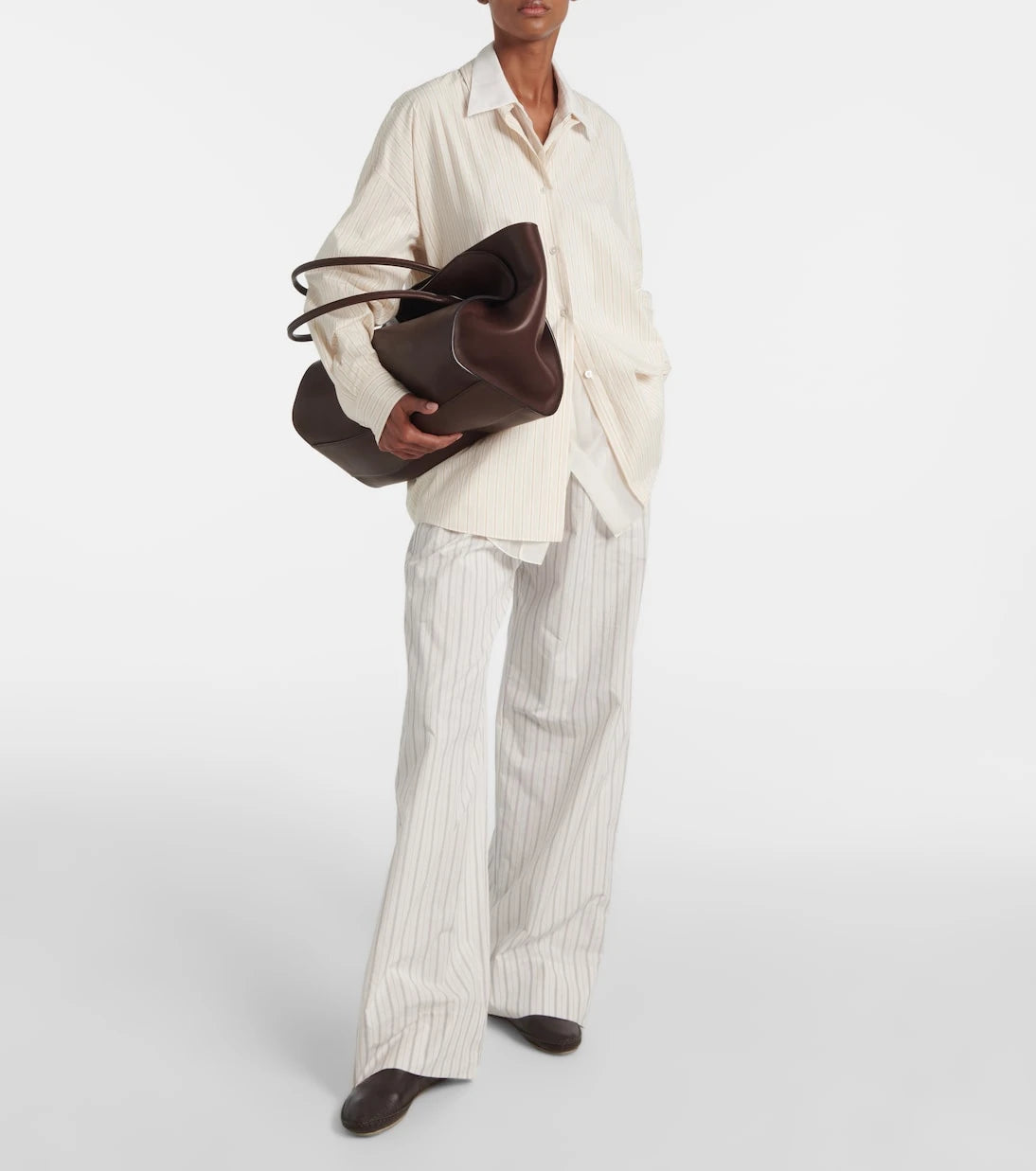The Row - Vasko leather loafers