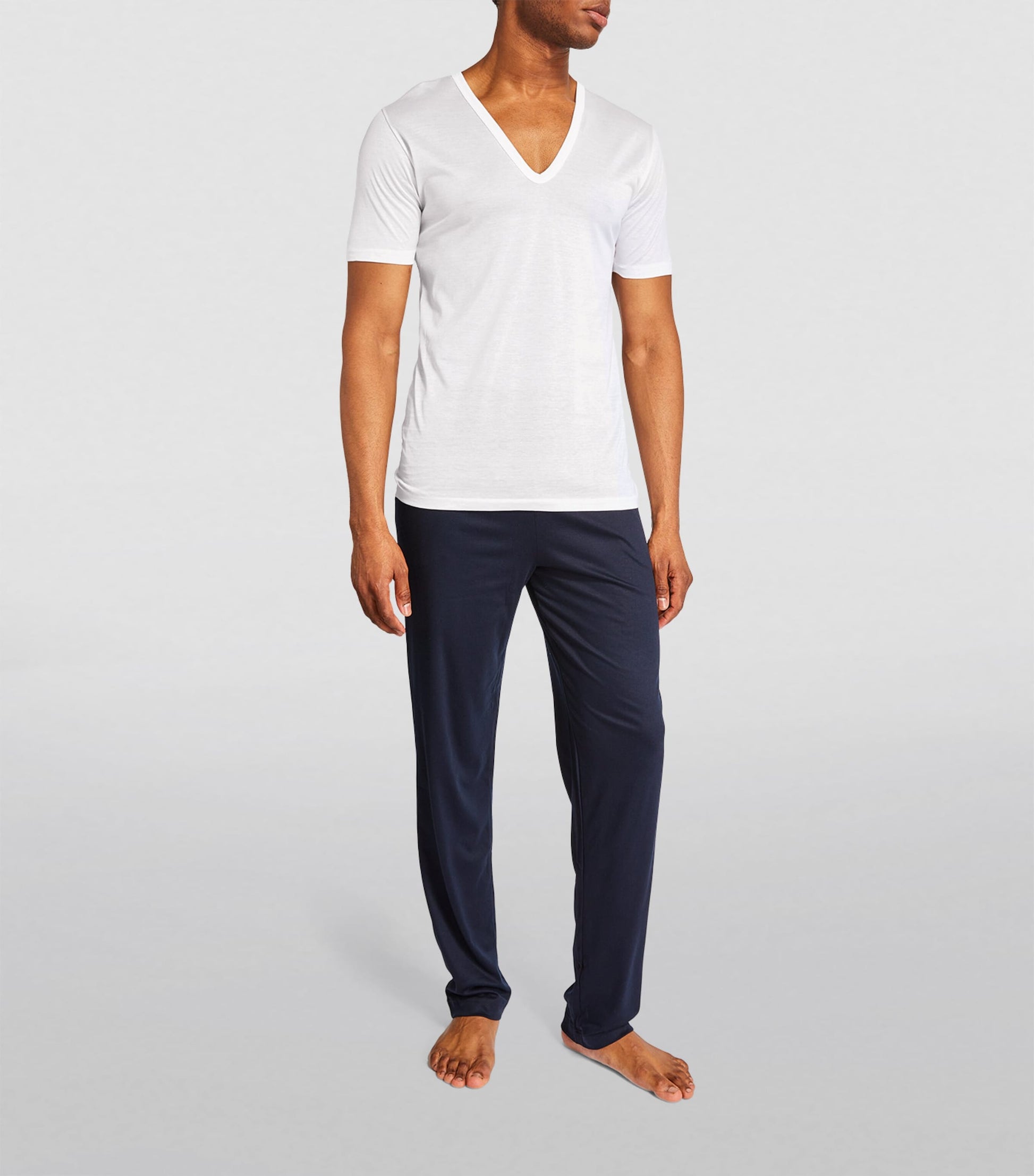 Cotton V-Neck T-Shirt