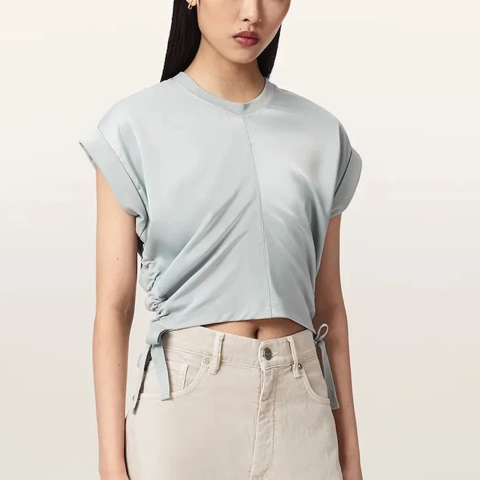 AllSaints блуза дамска MIRA SATIN