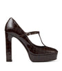 Marene 120 Leather Mary Jane Pumps