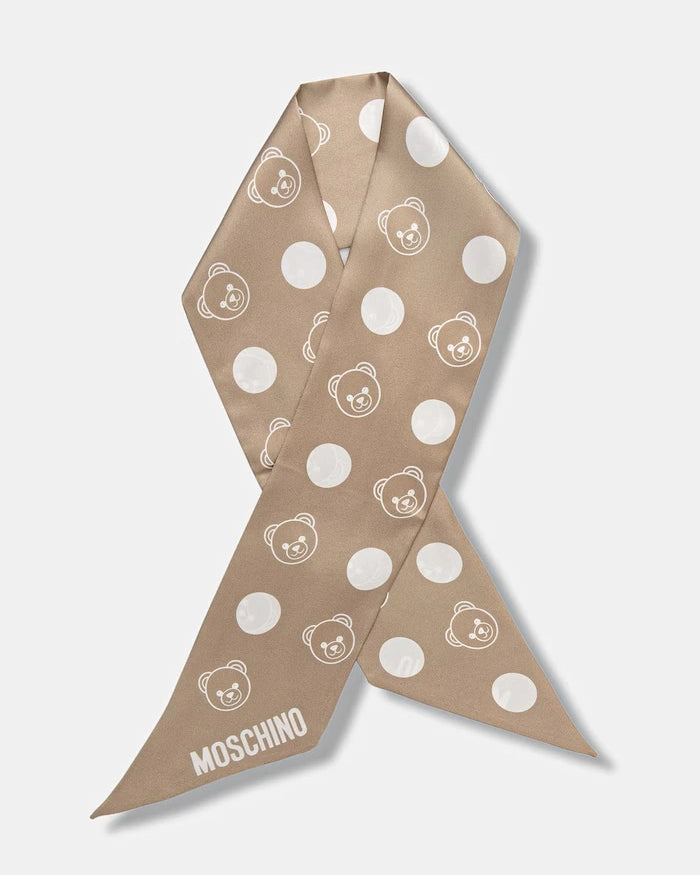 Moschino шалче дамско от коприна