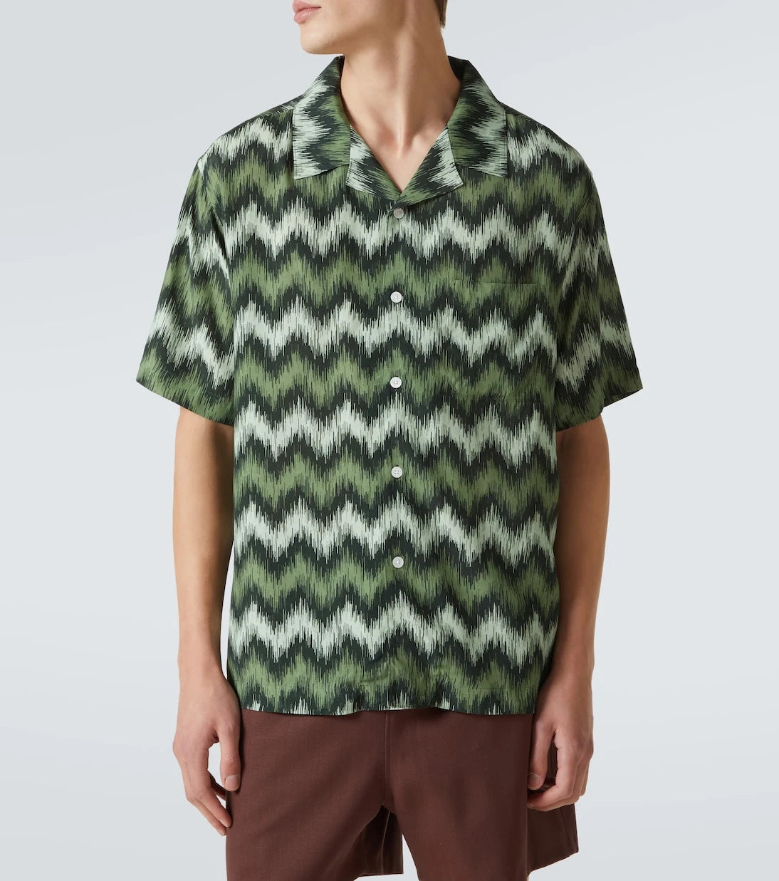 Missoni - Zig Zag bowling shirt